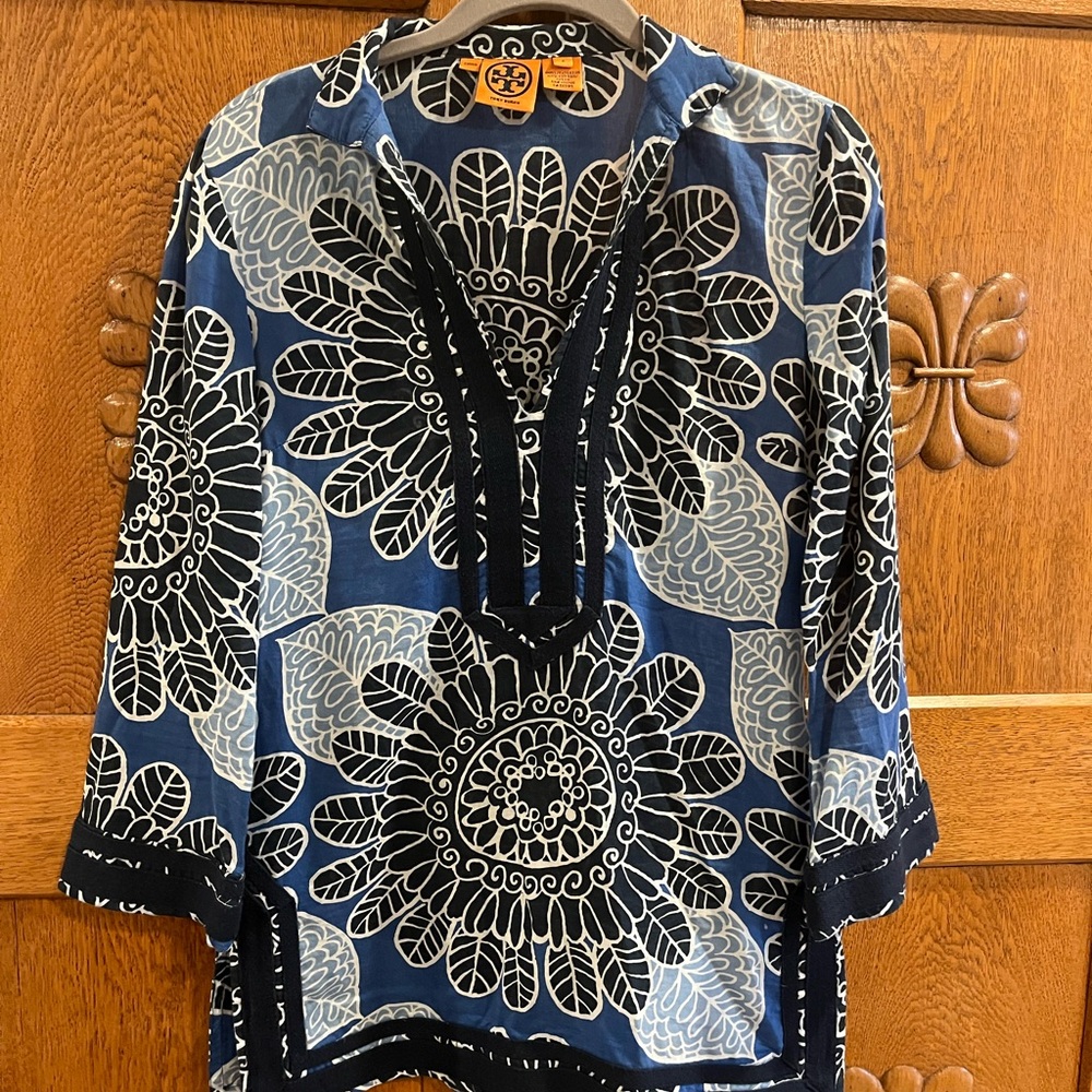 Tory Burch “Stephanie Tunic” – Medium – Tuscan Navy